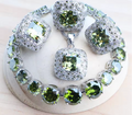 Women’s 925 Sterling Silver Bridal Jewelry Set