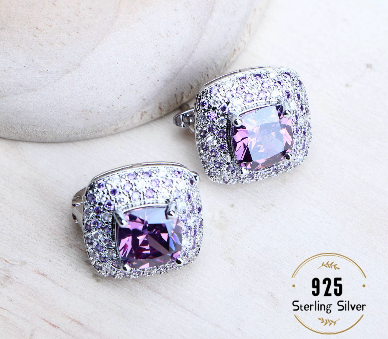 Women’s 925 Sterling Silver Bridal Jewelry Set