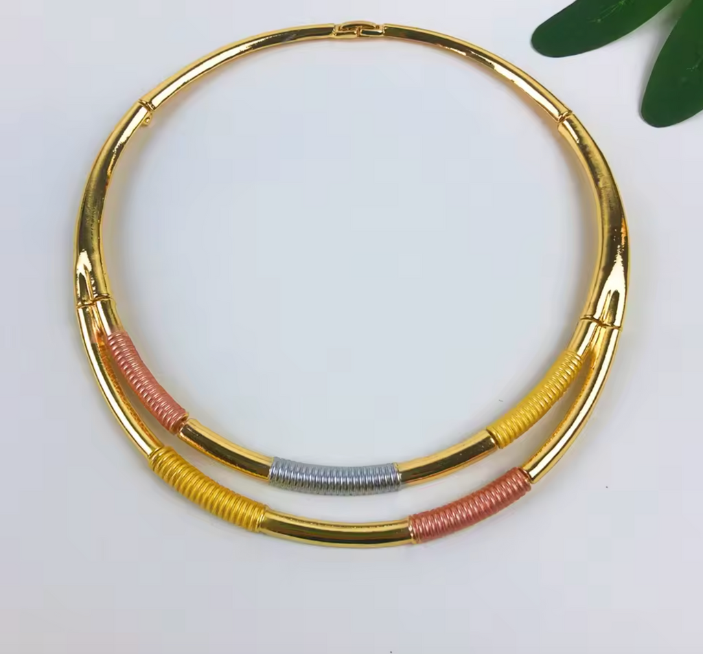 Natural Zircon Geometric Jewelry Set