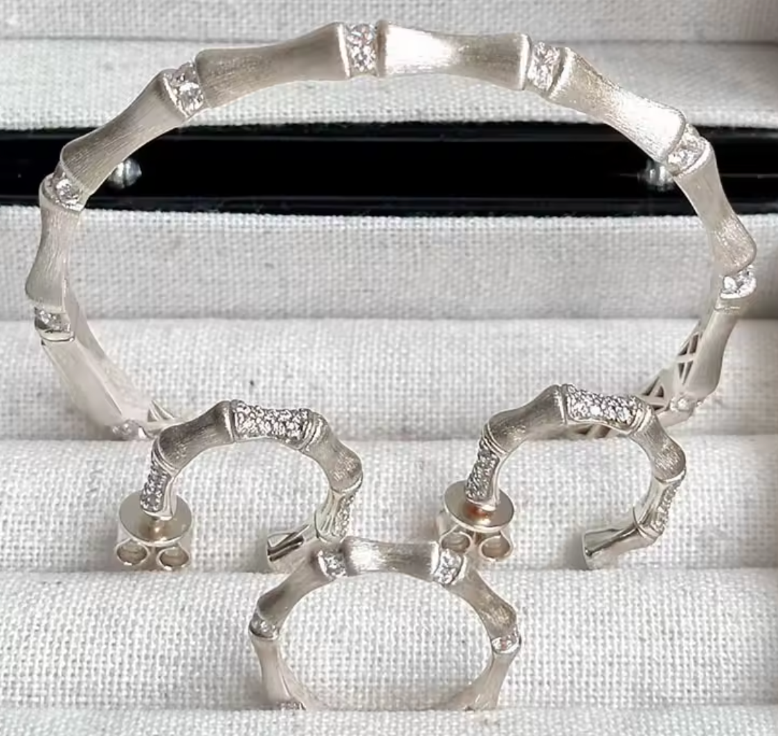 New Chinese Bamboo Knot Jewelry Set